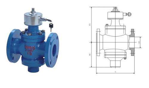 ZL47F自力式流量調(diào)節(jié)閥結(jié)構(gòu)圖